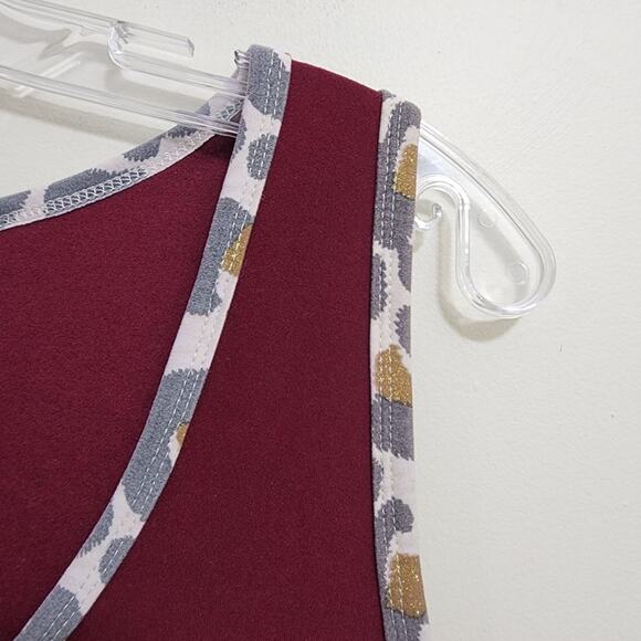 dELiA's vintage Y2K Love gold graphic tank top woman's size 2X - Picture 4 of 7